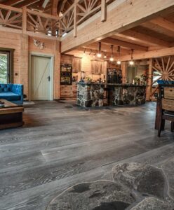 Open plan living space