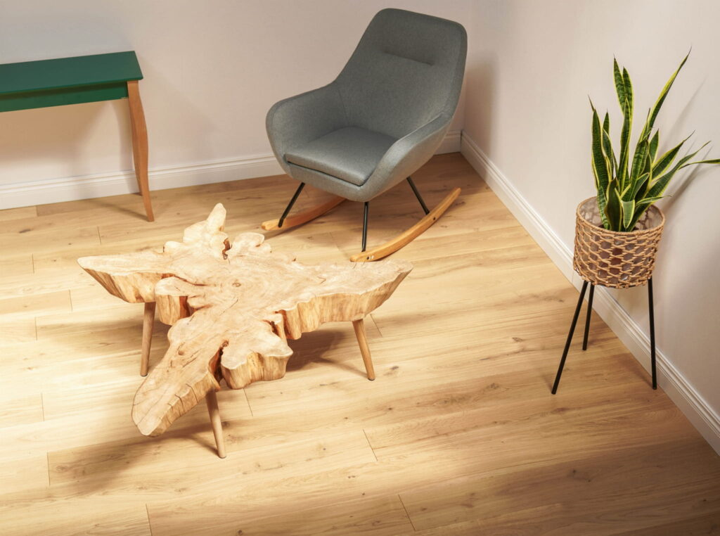 Hardwood flooring