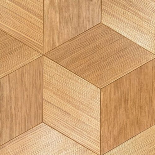 Cube wood flooring