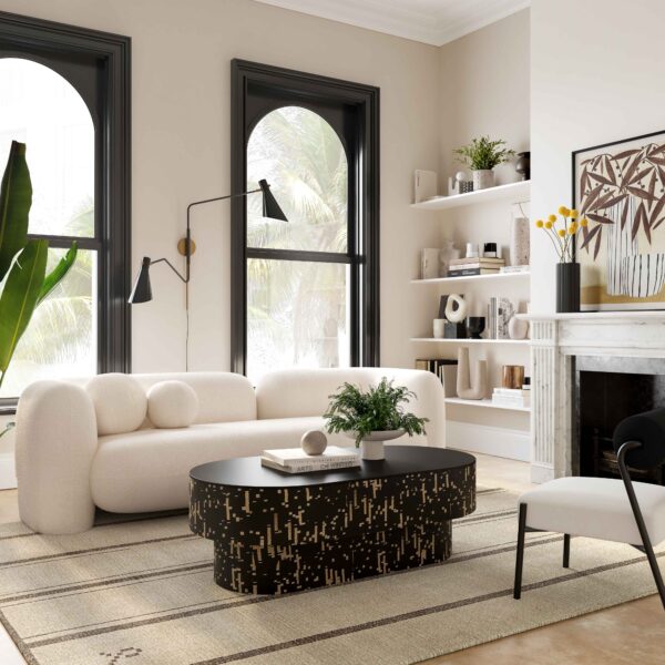 The Angelina Faux Fur Sofa