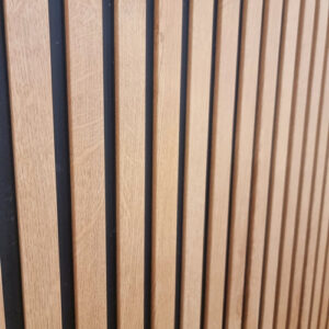 WPC Wood Effect Slatted Wall Panels