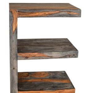 E Two-Tone Shelving Unit