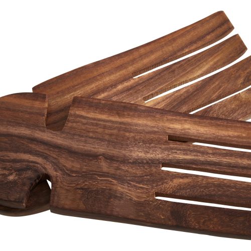 Rapallo Sheesham Wood Salad Hand Servers