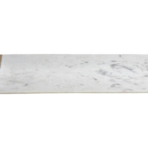 Mirabile Small White Marble And Mango Wood Serving Tray