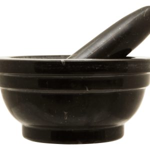 Marmo  Brown Marble Mortar and Pestle