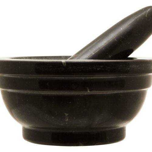 Marmo  Brown Marble Mortar and Pestle
