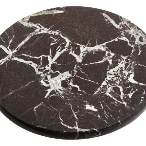 Selva Red Marble Lazy Susan