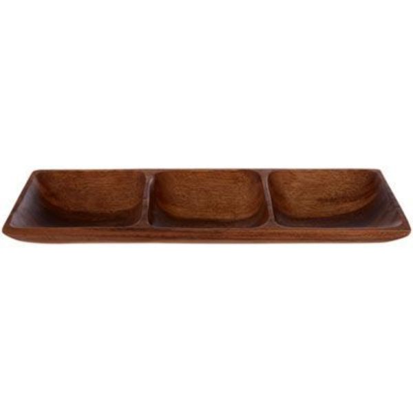 Kastella Acacia Three Section Rectangular Serving Dish