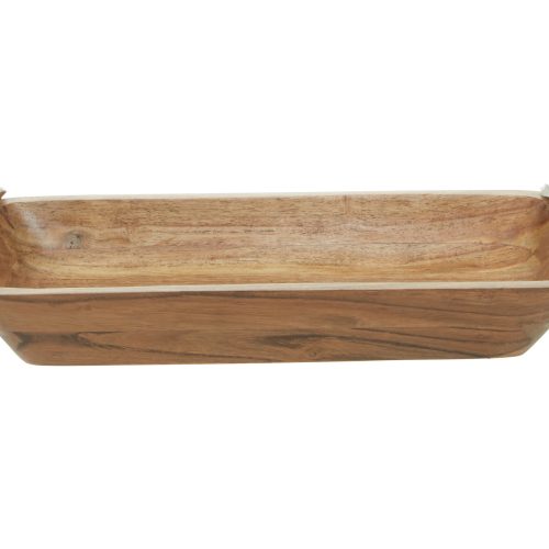Vico Acacia Wood  Rectangular Bowl