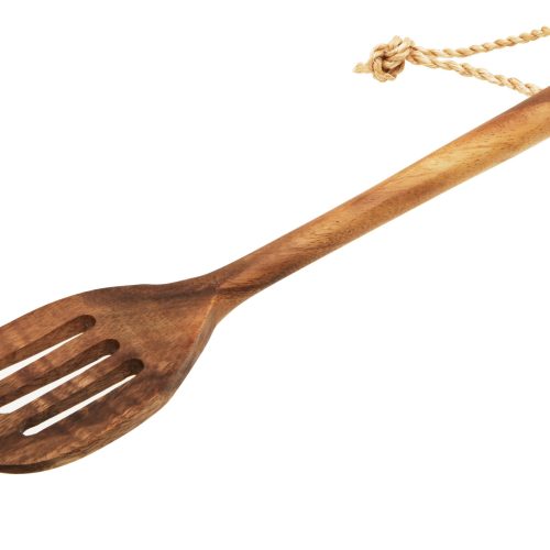 Kastella Acacia Wood Slotted Spatula