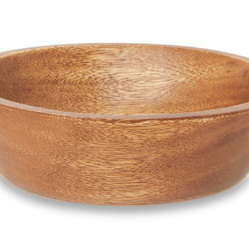 Kastella Small Round Bowl in Acacia Wood