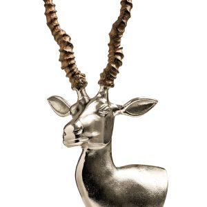 Zania Gazelle Wall Mounted Sculpture