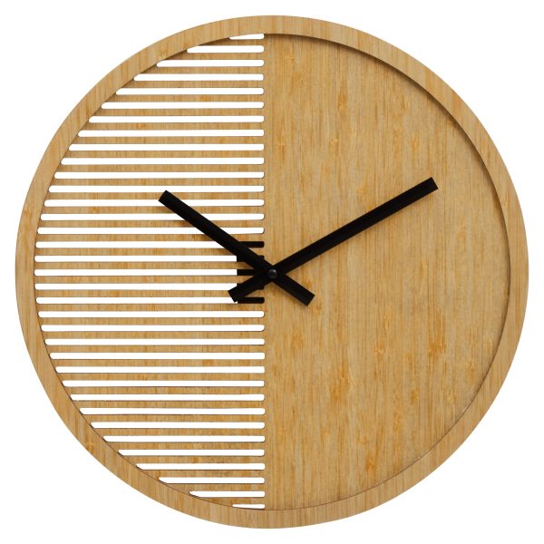 Venetia Small Wooden Effect Wall Clock