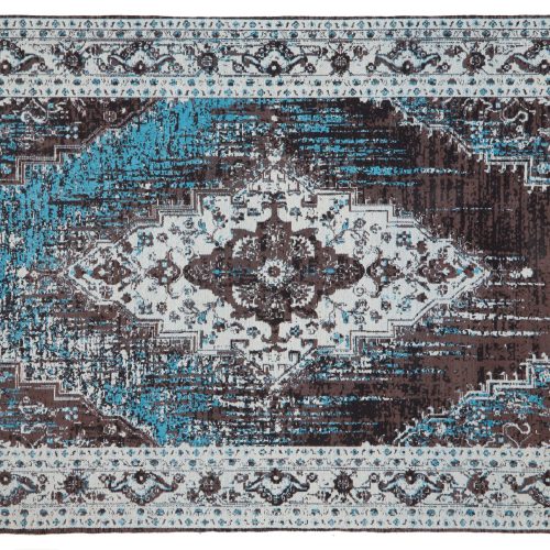 Mentone Large Teal Rug