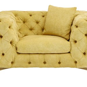 Esprit Pistachio Green Tufted Armchair
