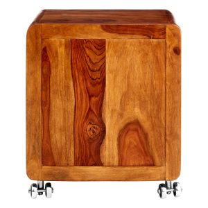 Montello One Drawer Wooden Side Table