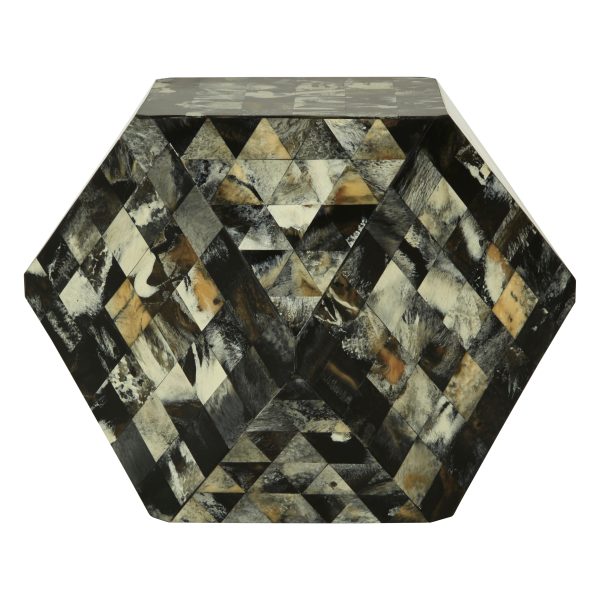 Medora Mosaic Geometric Side Table