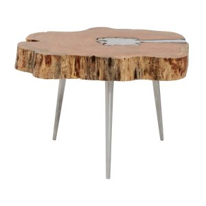 Antibes Acacia Wood Log Coffee Table