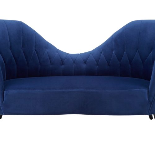 Montelago Midnight Velvet Chaise