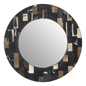 Ramioli Petrified Wood Wall Mirror