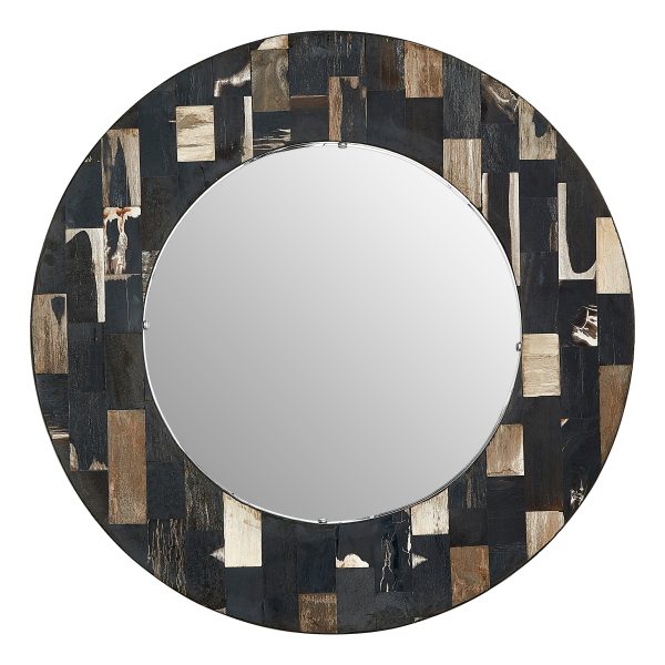 Ramioli Petrified Wood Wall Mirror
