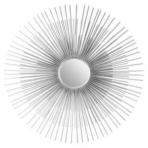 Calantha Silver Finish Wall Mirror