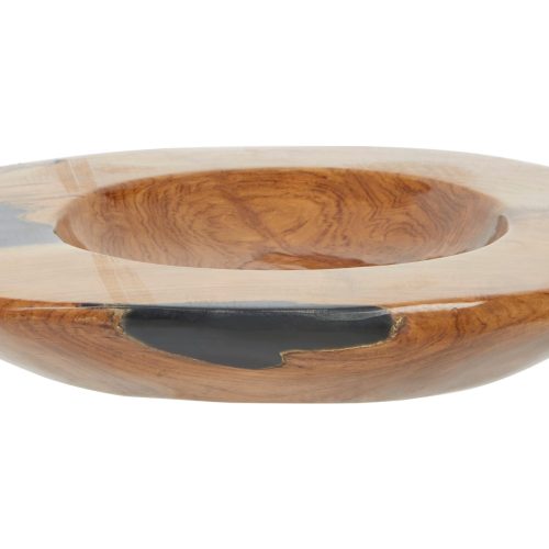 Sequoia Teak Wood & Resin Bowl