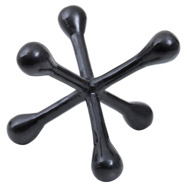 Pellegrina Black Nickel Finish Jack Sculpture