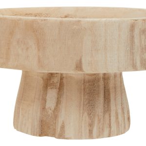 Arborea Natural Engraved Round Bowl