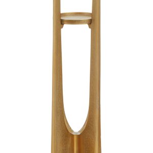 Diano Large Gold Finish Candle Holder