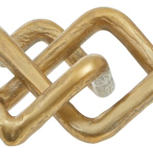 Kairos Townhouse Rough Gold Sculpture