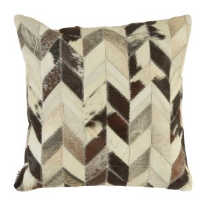 Sirocco Black And White Patchwork Cushion Cover