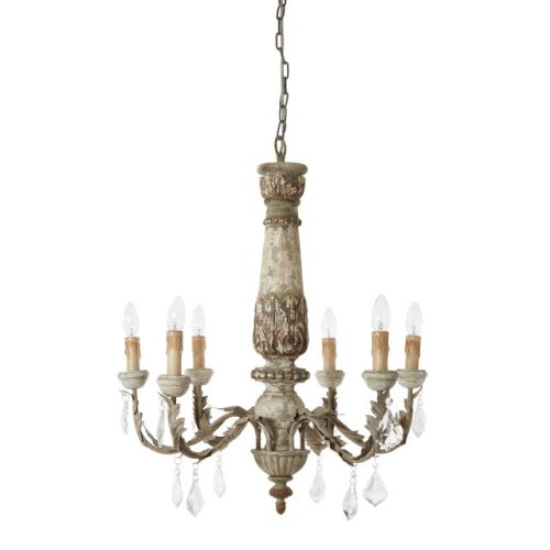Pavone 6 Arm Chandelier Pavone 6 Arm Chandelier