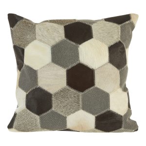 Sirocco Black And White And Grey Cushion Cover