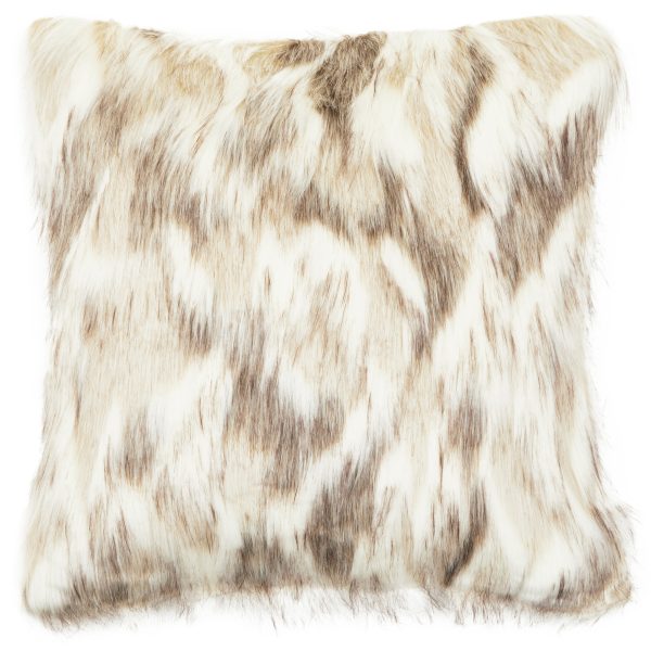 Levanté Natural Fur Square Fur Cushion