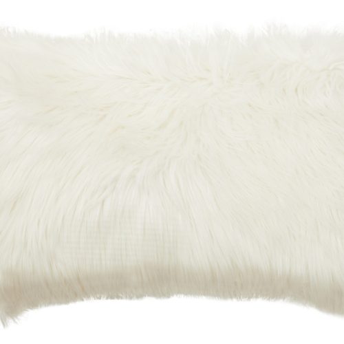 Levanté Cream Fur Cushion