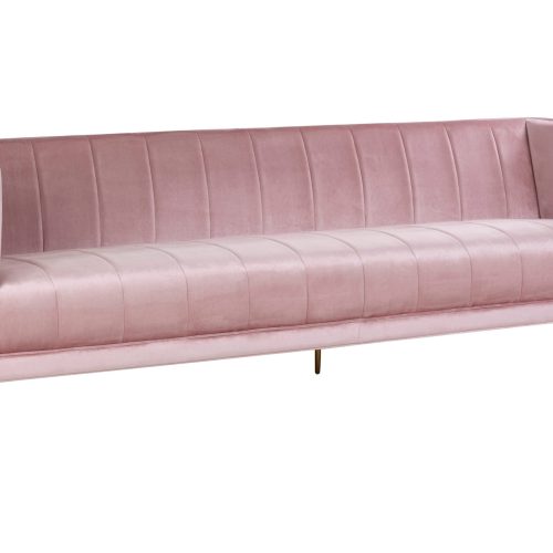 Ondina 3 Seat Pink Sofa