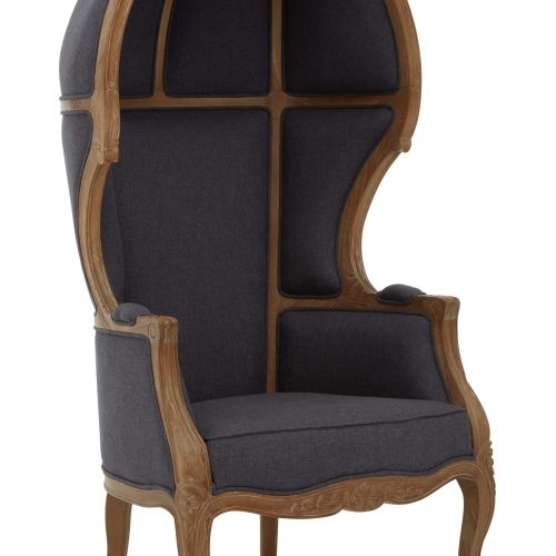Chiara Graphite Grey Dome Chair