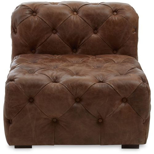 Hermosa Tufted Leather Chair