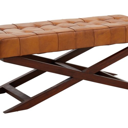 Iridea Bench With Cross Base