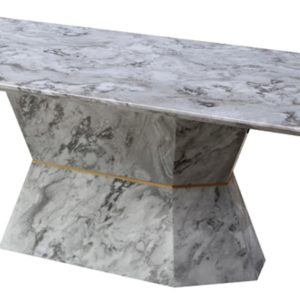 Segreto Grey Marble Coffee Table