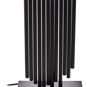 Indira Table Lamp with White Linen Shade