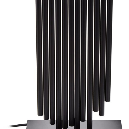 Indira Table Lamp with White Linen Shade
