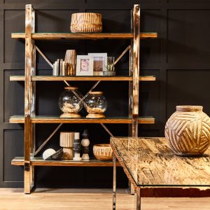 Domus Round Brown Planter