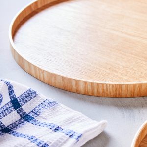 Bosco Large Natural Fir Wood Tray