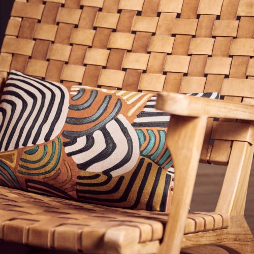 Ornella Assorted Colour Rectangular Cushion