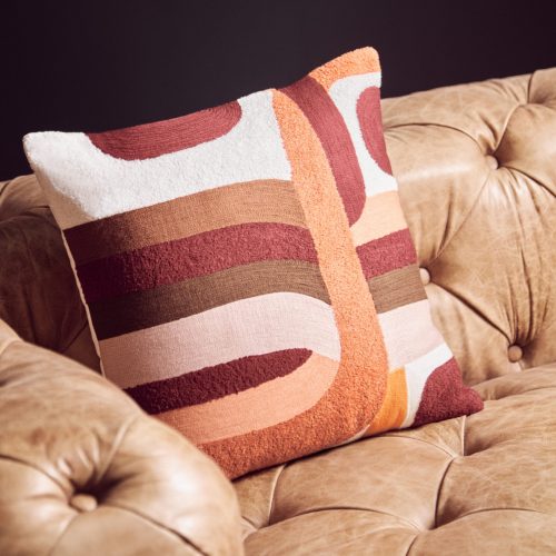 Hermosa Three Seat Tufted Leather Sofa