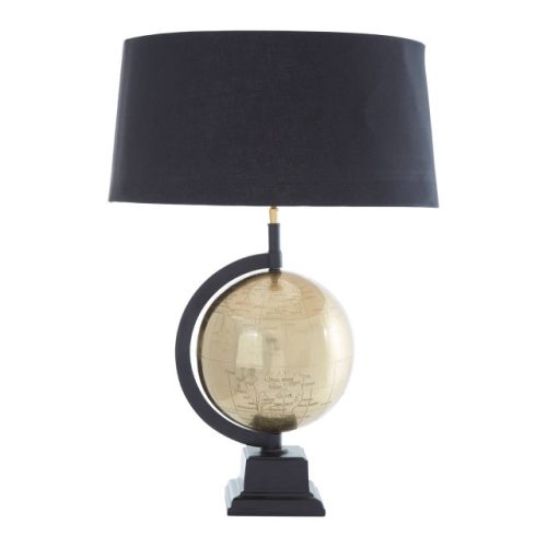 Cervo Globe Antique Brass Table Lamp Cervo Globe Antique Brass Table Lamp