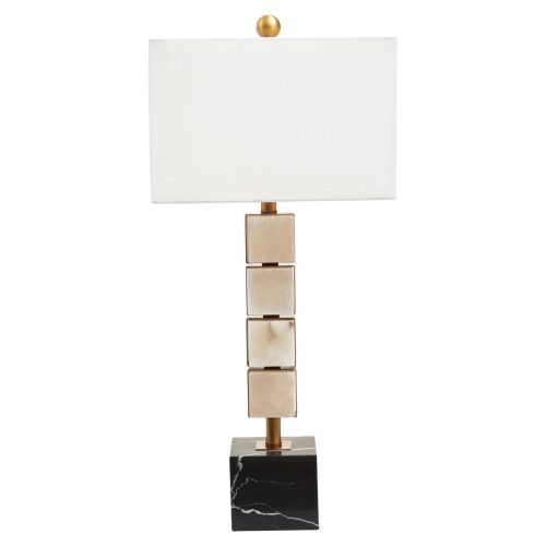Meridia White Fabric Shade Table Lamp Meridia White Fabric Shade Table Lamp