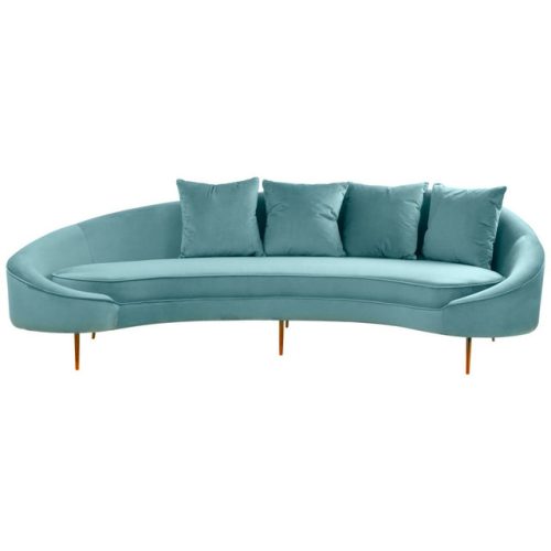 Orsina 4 Seat Light Turquoise Sofa